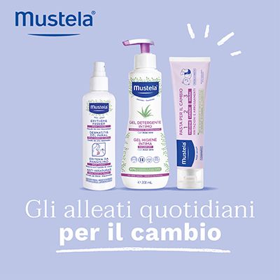 I tuoi alleati Mustela contro l’eritema da pannolino
