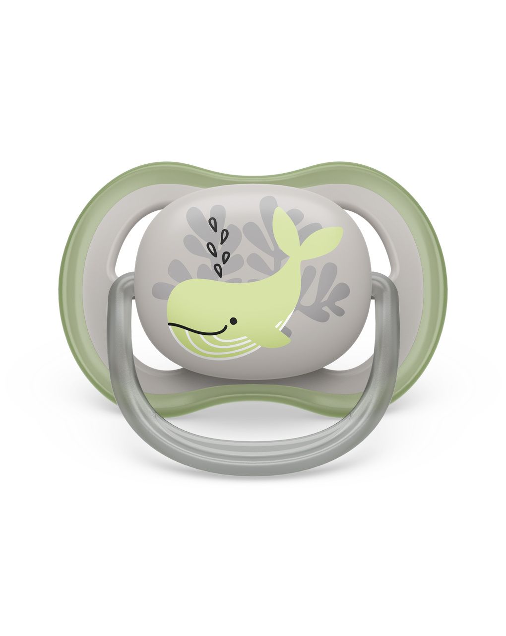 2 ciucci ultra air 6-18 mesi colore verde/grigio - philips avent