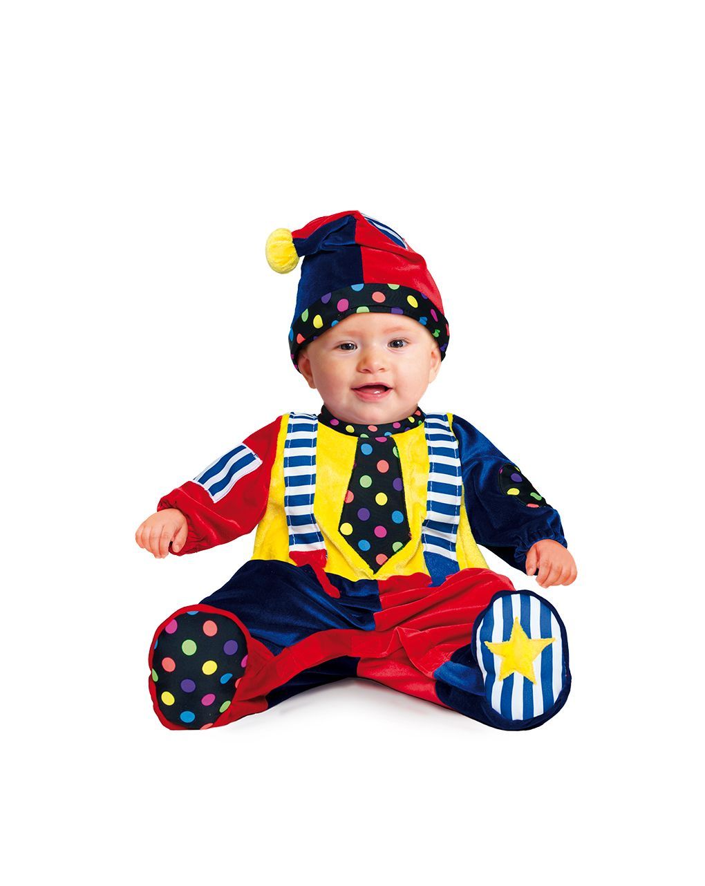 Costume piccolo clown superbaby - carnaval queen