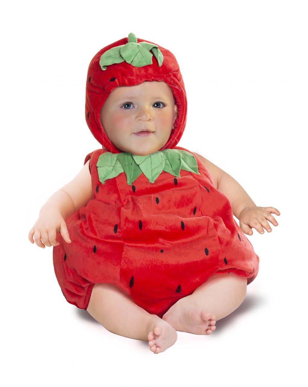 Costume fragolina baby 1 anno - carnaval queen