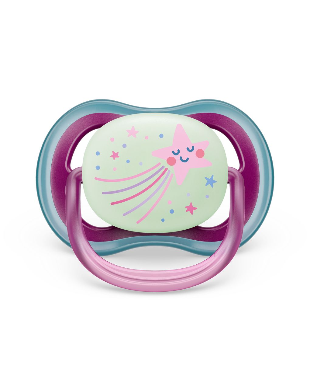 2 ciucci ultra air night time 6-18 mesi decorazione stella/dreams - philips avent
