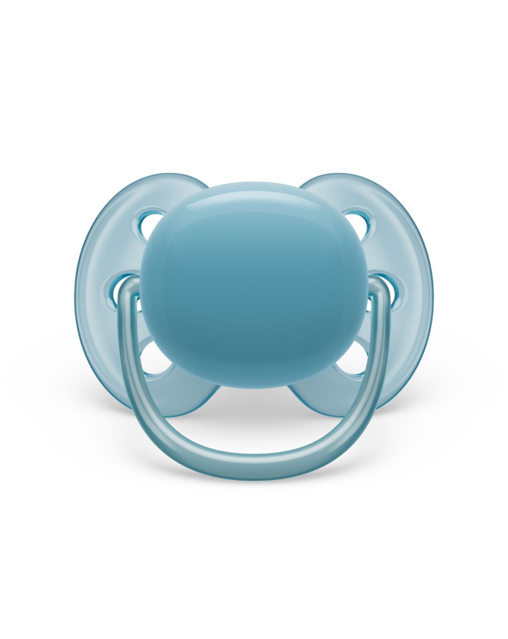 2 ciucci ultra soft 6-18 mesi colore azzurro/grigio - philips avent