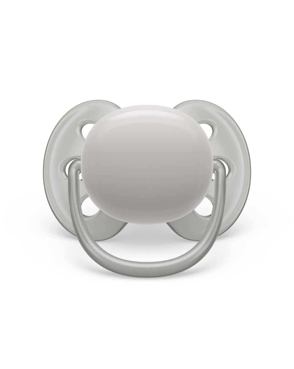 2 ciucci ultra soft 6-18 mesi colore azzurro/grigio - philips avent