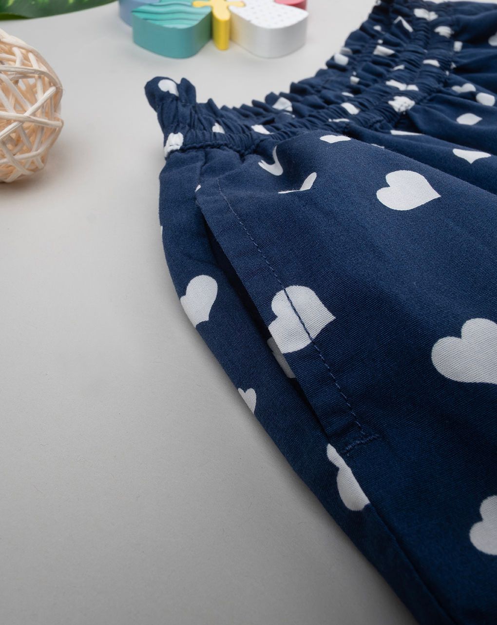 Shorts blu bimba allover