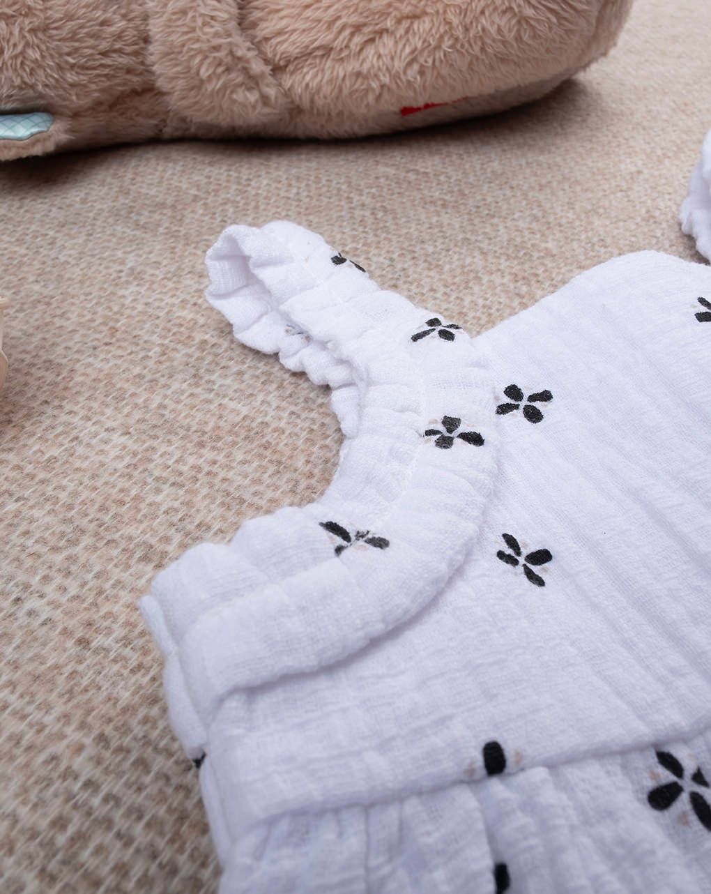 Abitino estivo bimba in mussola allover