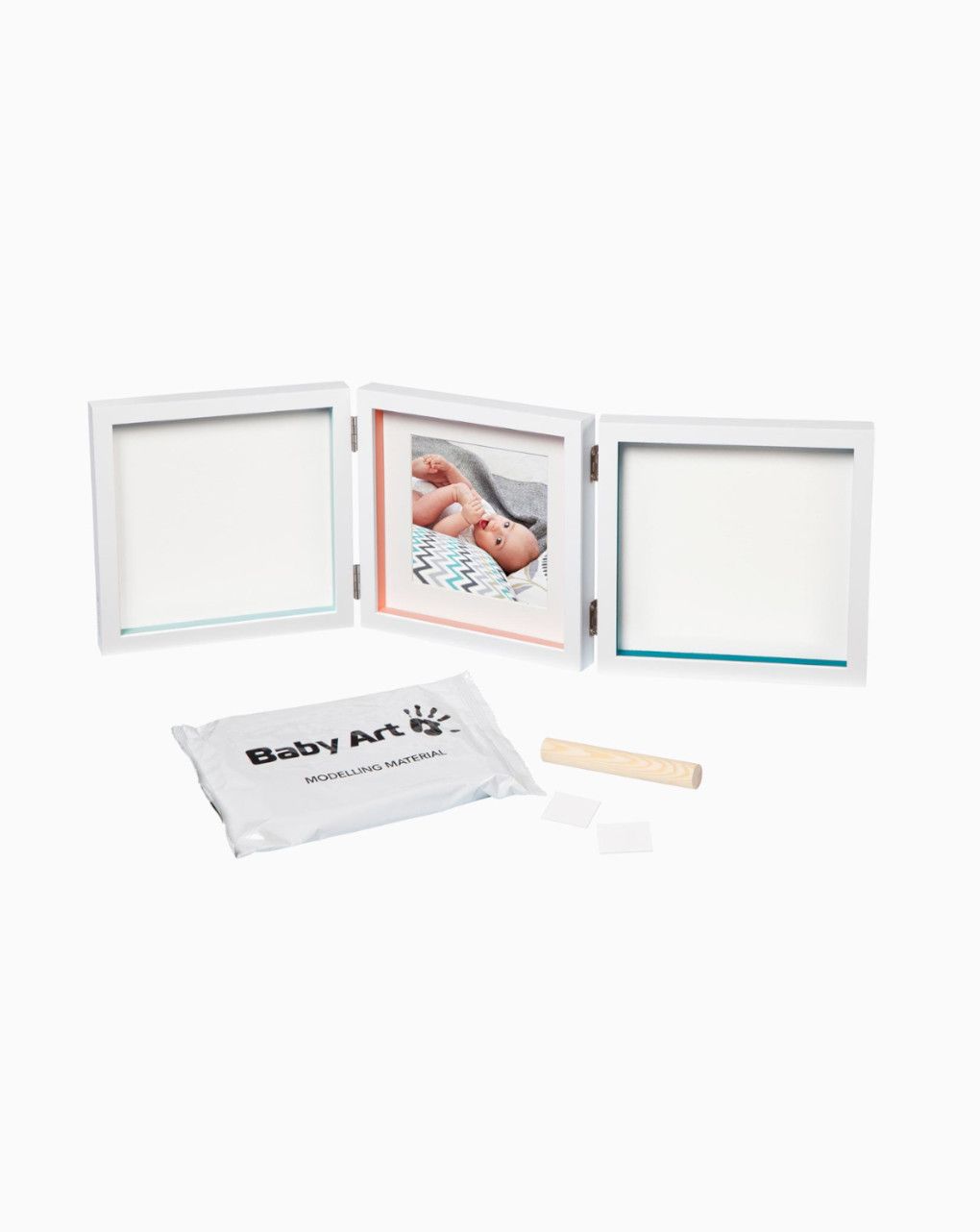 My baby style frame white double - baby art