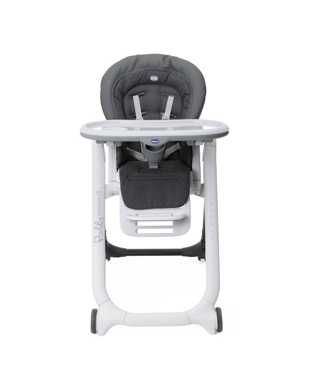 Seggiolone polly progres5 grey melange - chicco