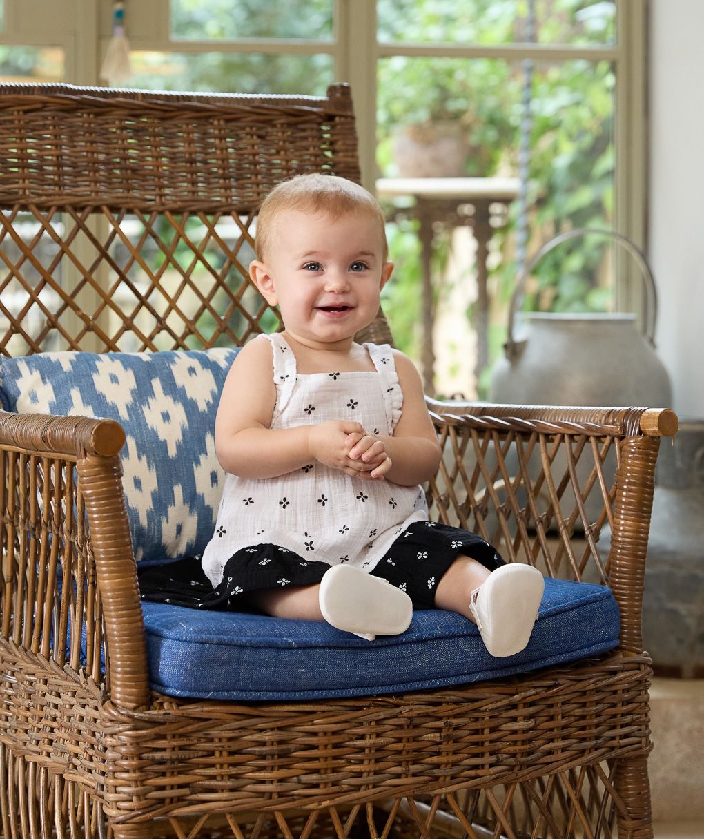 Abitino estivo bimba in mussola allover