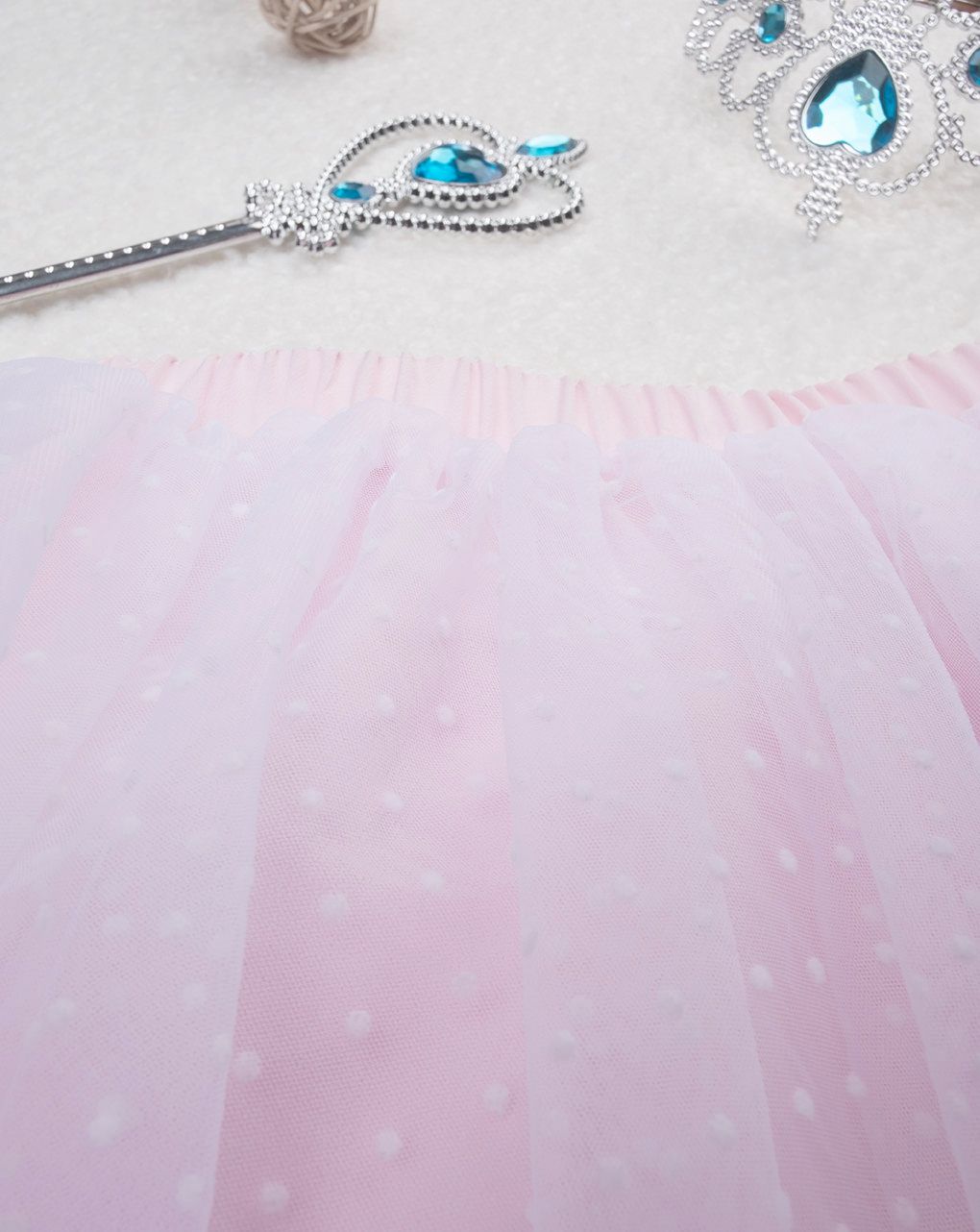 Gonna tulle bimba rosa