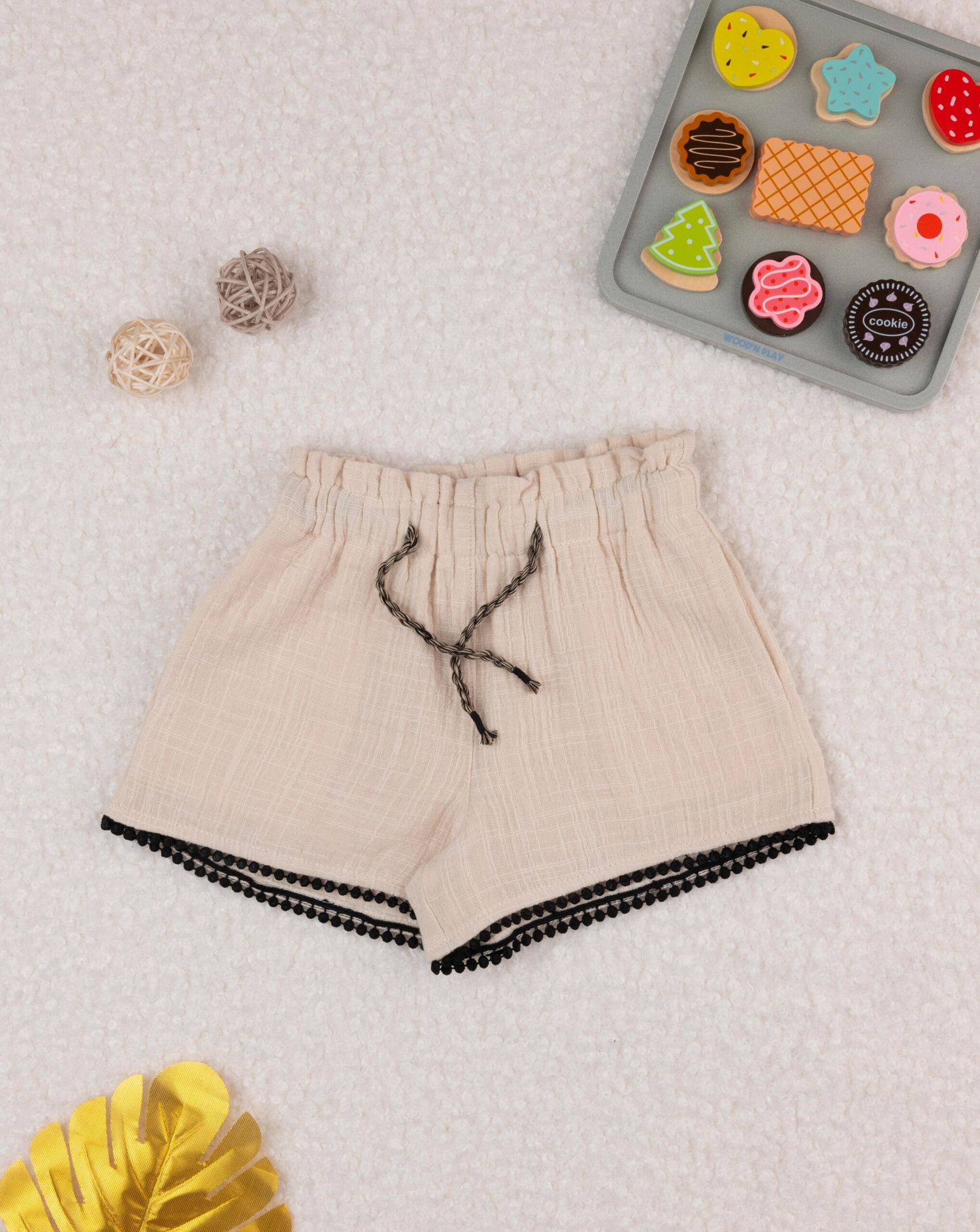 Shorts bimba beige