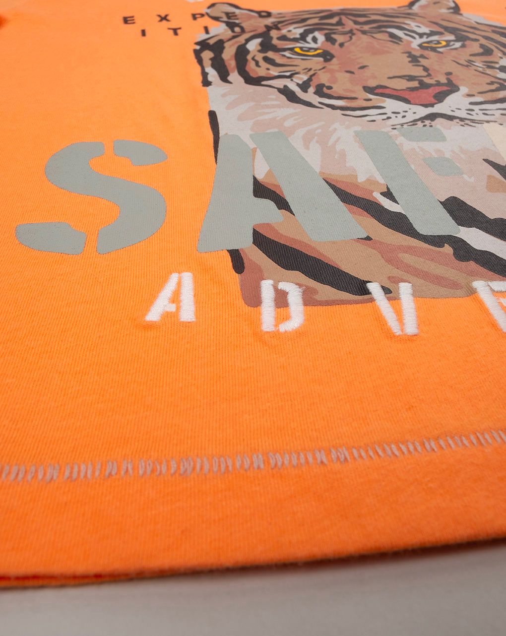 T-shirt jersey bimbo arancione