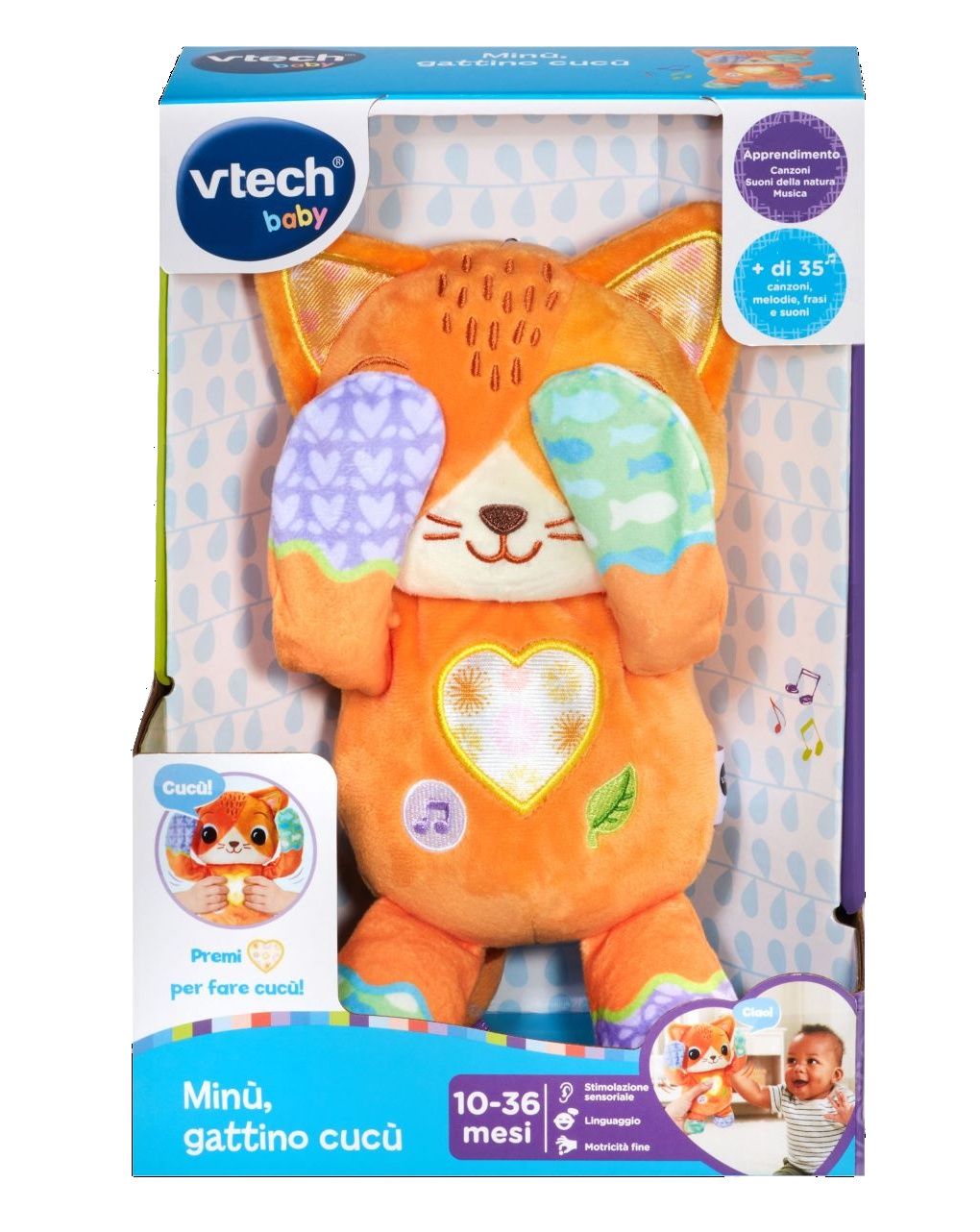 Minù gattino cucù 10/36 mesi - vtech