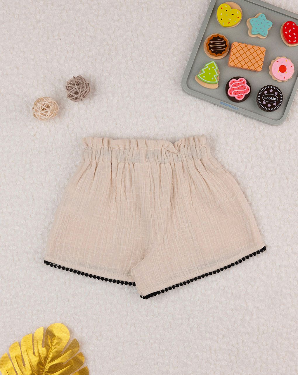 Shorts bimba beige