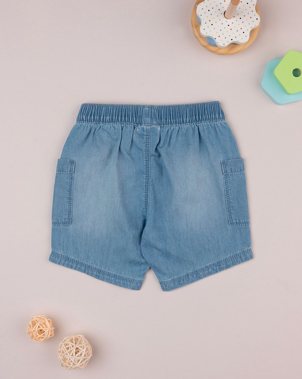 Bermuda bimbo oeko-tex chambray
