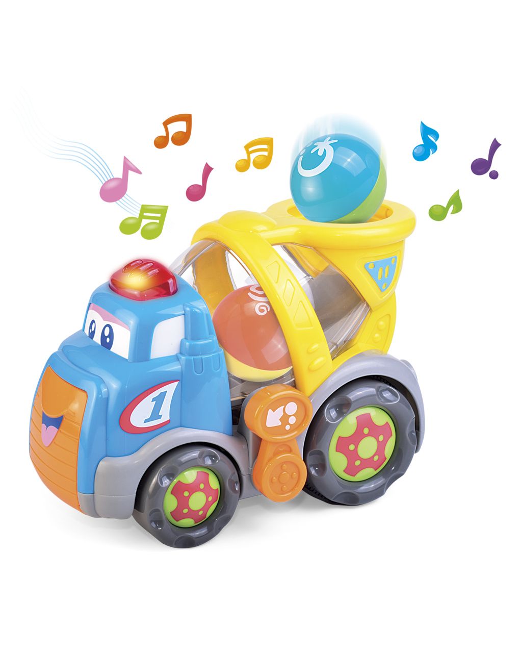 Betoniera lancia palline - 1+ - baby smile