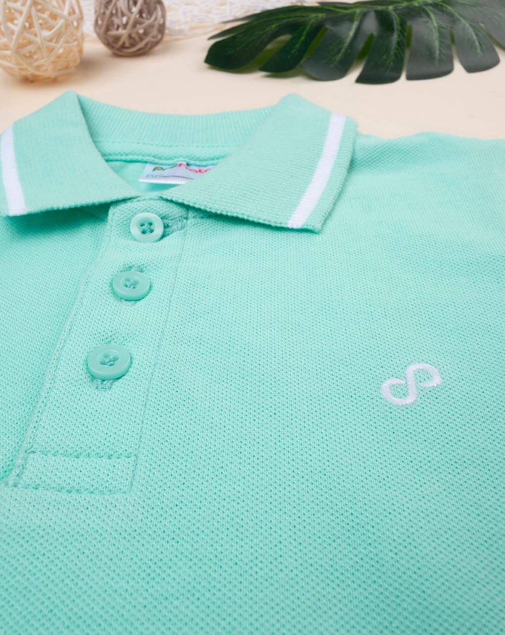 Polo bimbo verde