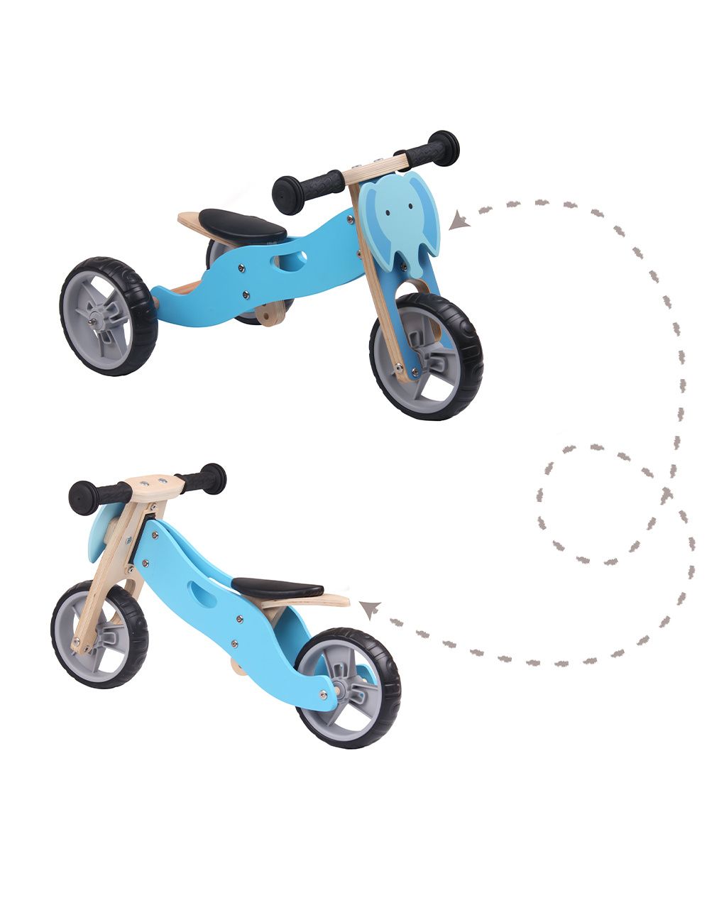 Minibike 2 in 1 - elefante - proludis giocattoli