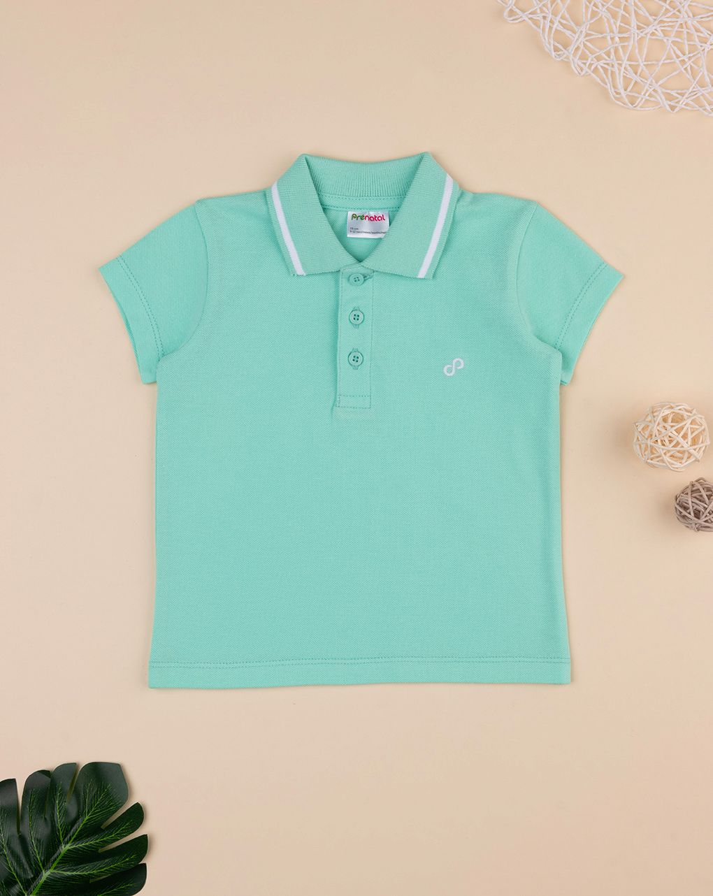 Polo bimbo verde