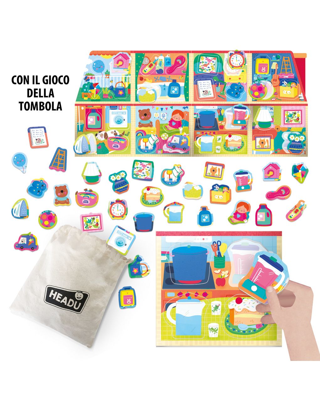 La mia casetta montessori. ogni cosa al suo posto! 2/5 anni - headu