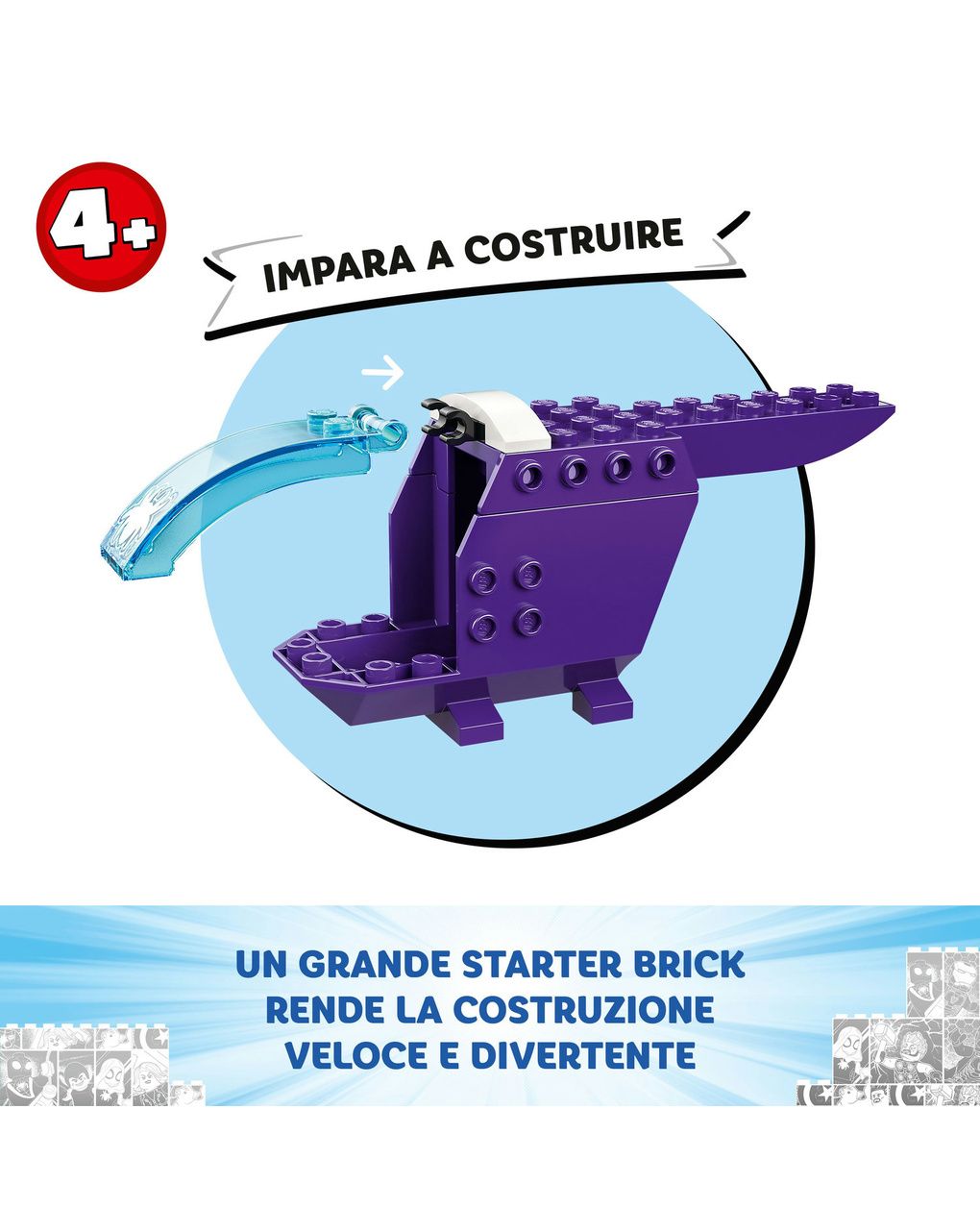 Lego spidey e i suoi fantastici amici quartier generale di team spidey - 10794 - lego