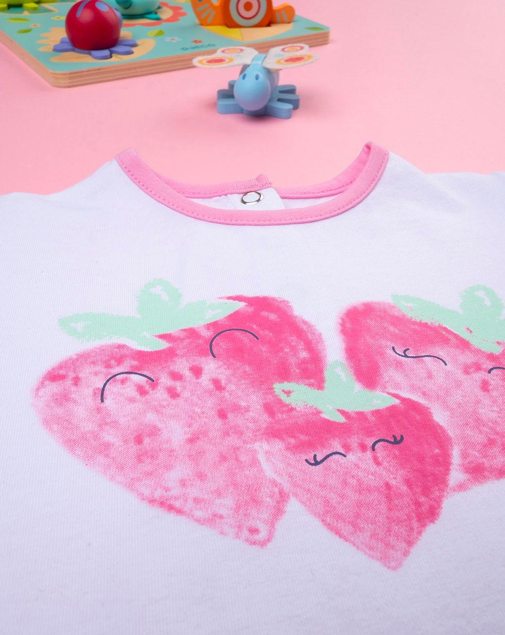 T-shirt bimba fragole