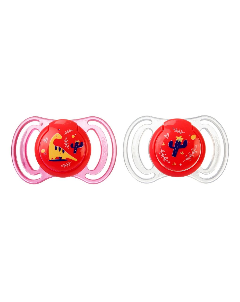 Succhietto anatomico silicone mini 0m+ rosa 2 pezzi - neobaby
