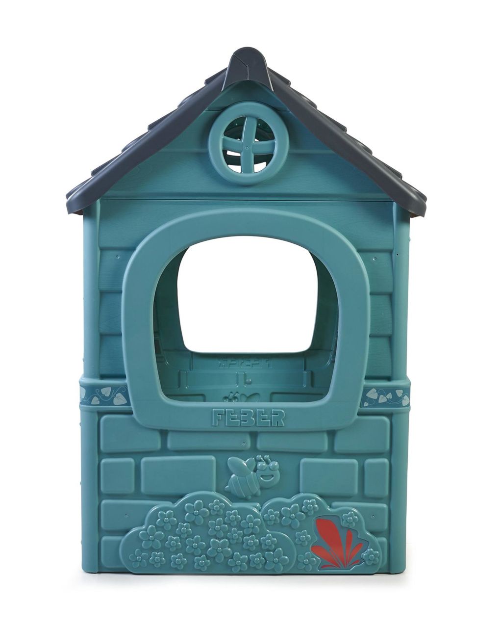 Casetta per bambini con porta apribile - colori pastello 2+ - feber