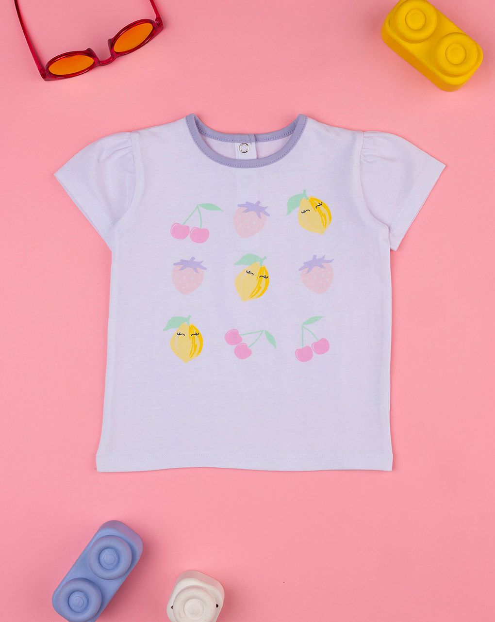 T-shirt bimba frutta