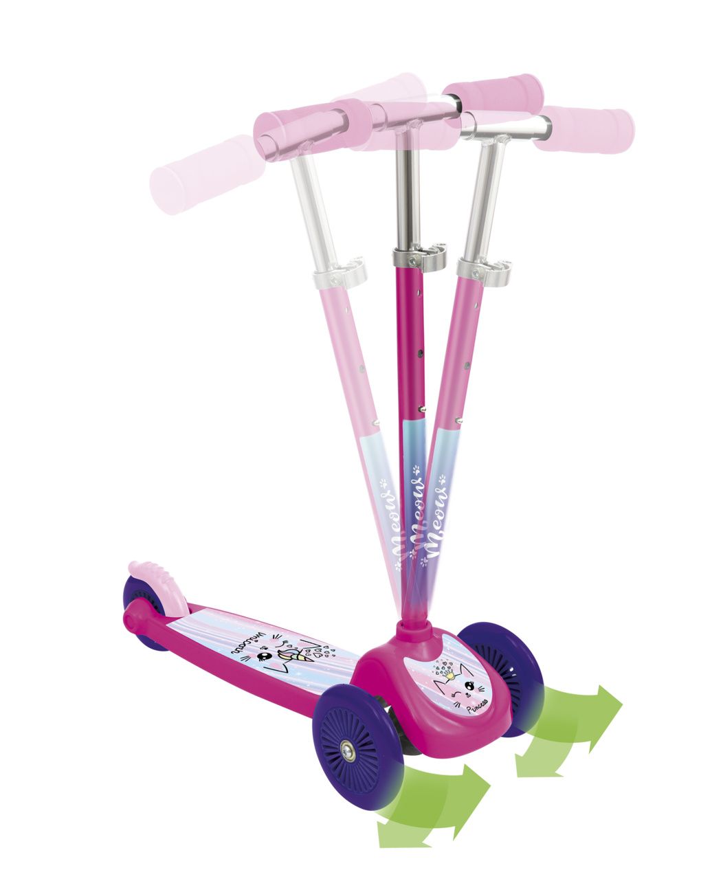 Monopattino 3 ruote - twist & roll - sun&sport