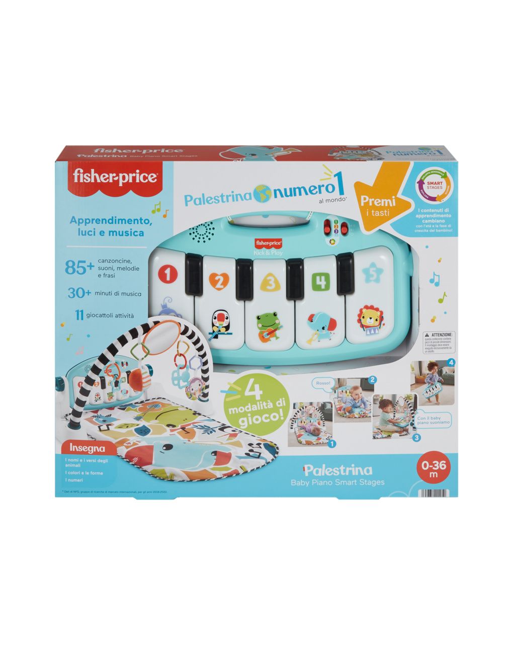 Palestrina smart stages - 0m+ -  fisher price