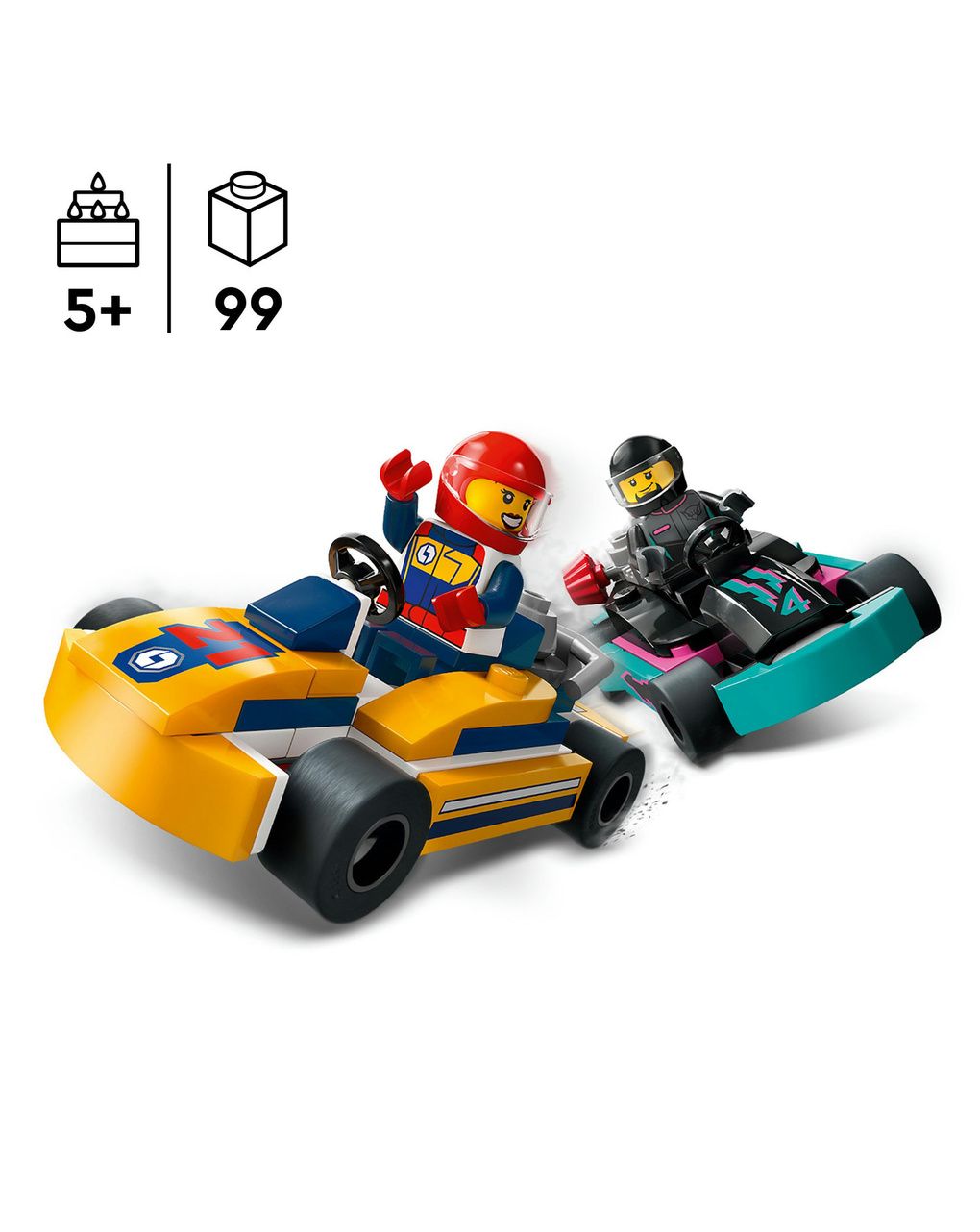 Go-kart e piloti - 60400 - lego city
