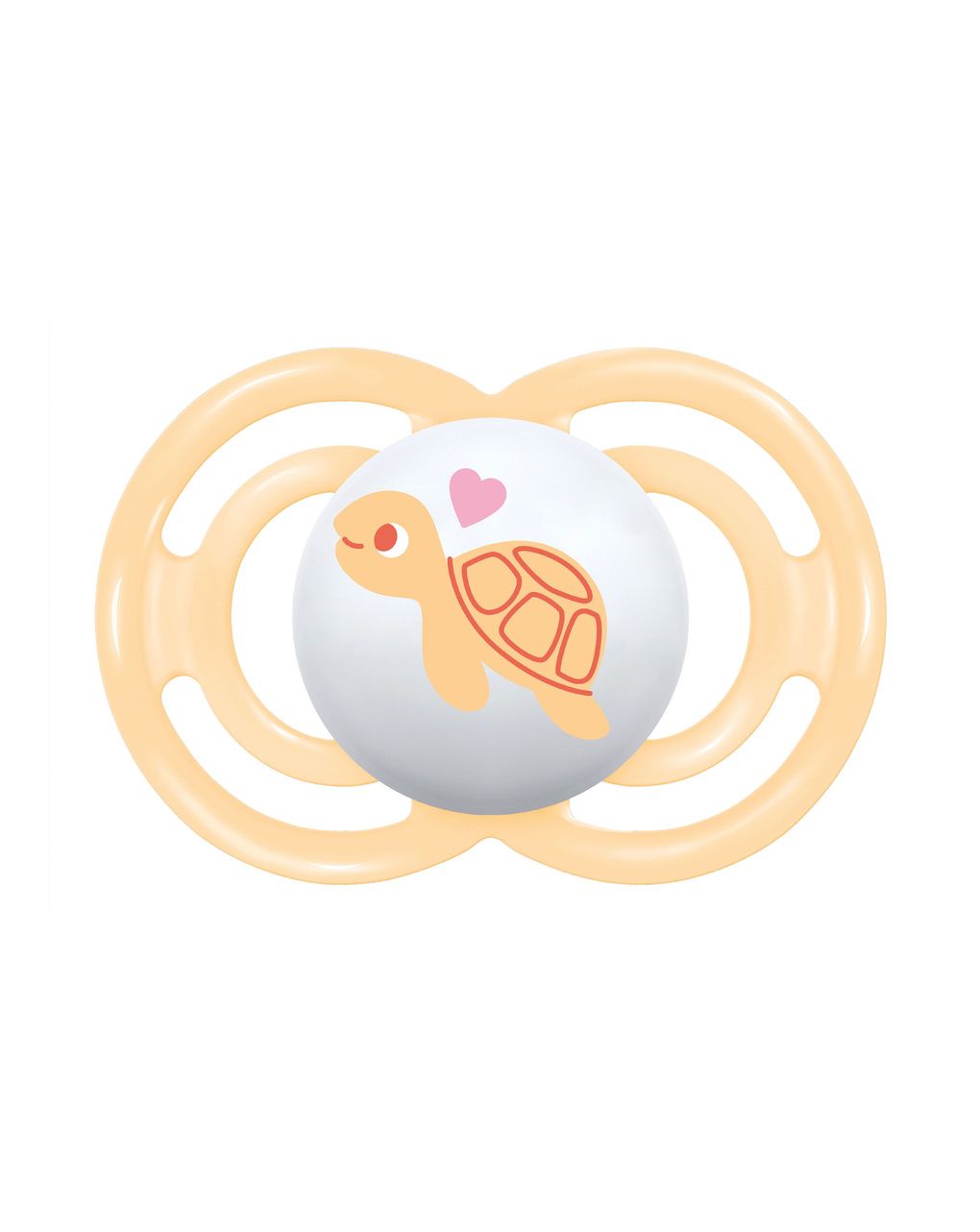 Succhietti perfect 16+m silicone bio-circolare conf. singola giallo - mam