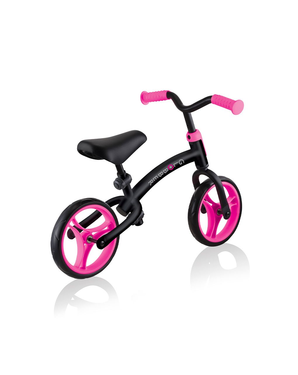Go bike - nero e rosa neon - globber