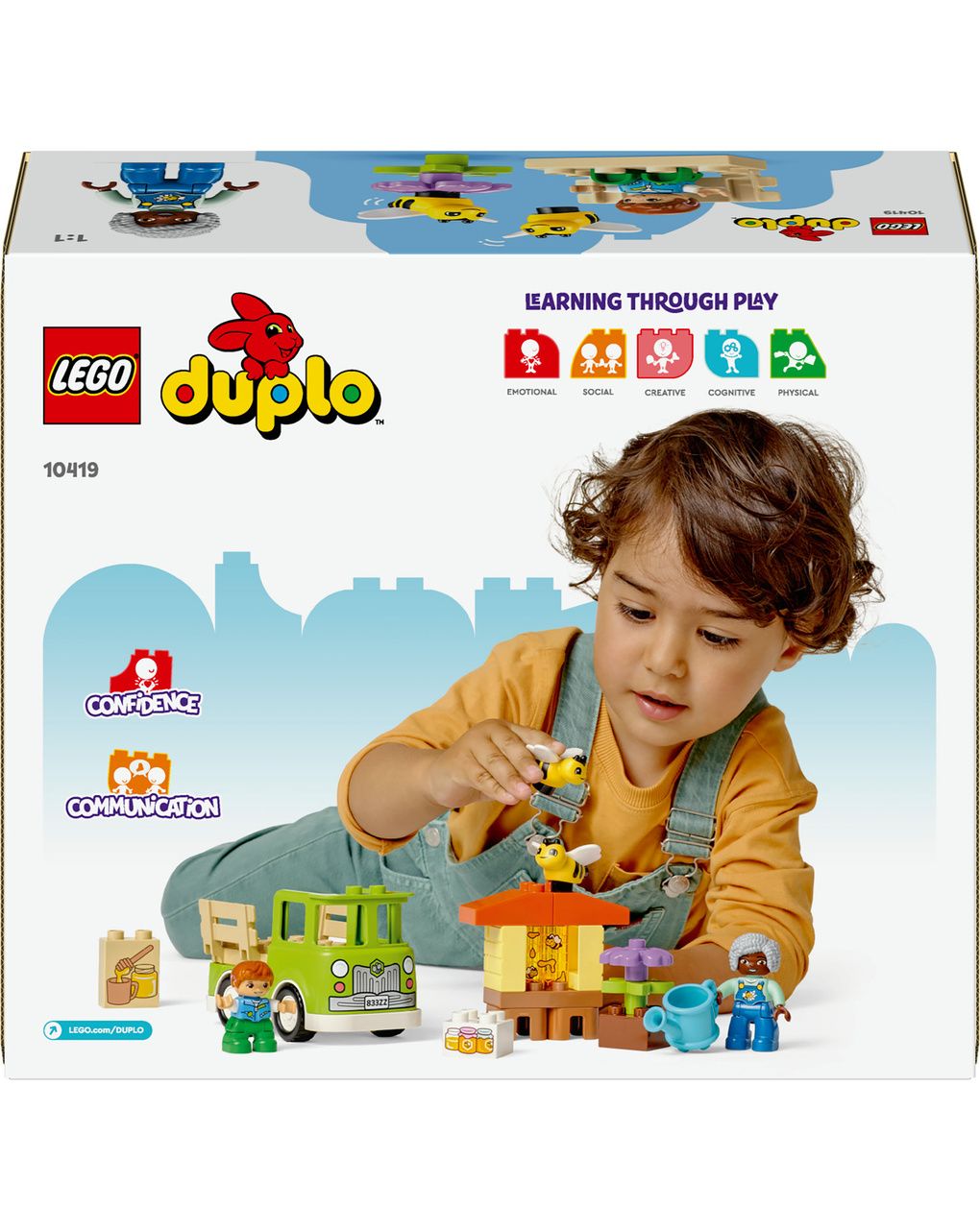 Camion giocattolo cura di api e alveari - 10419 - lego duplo