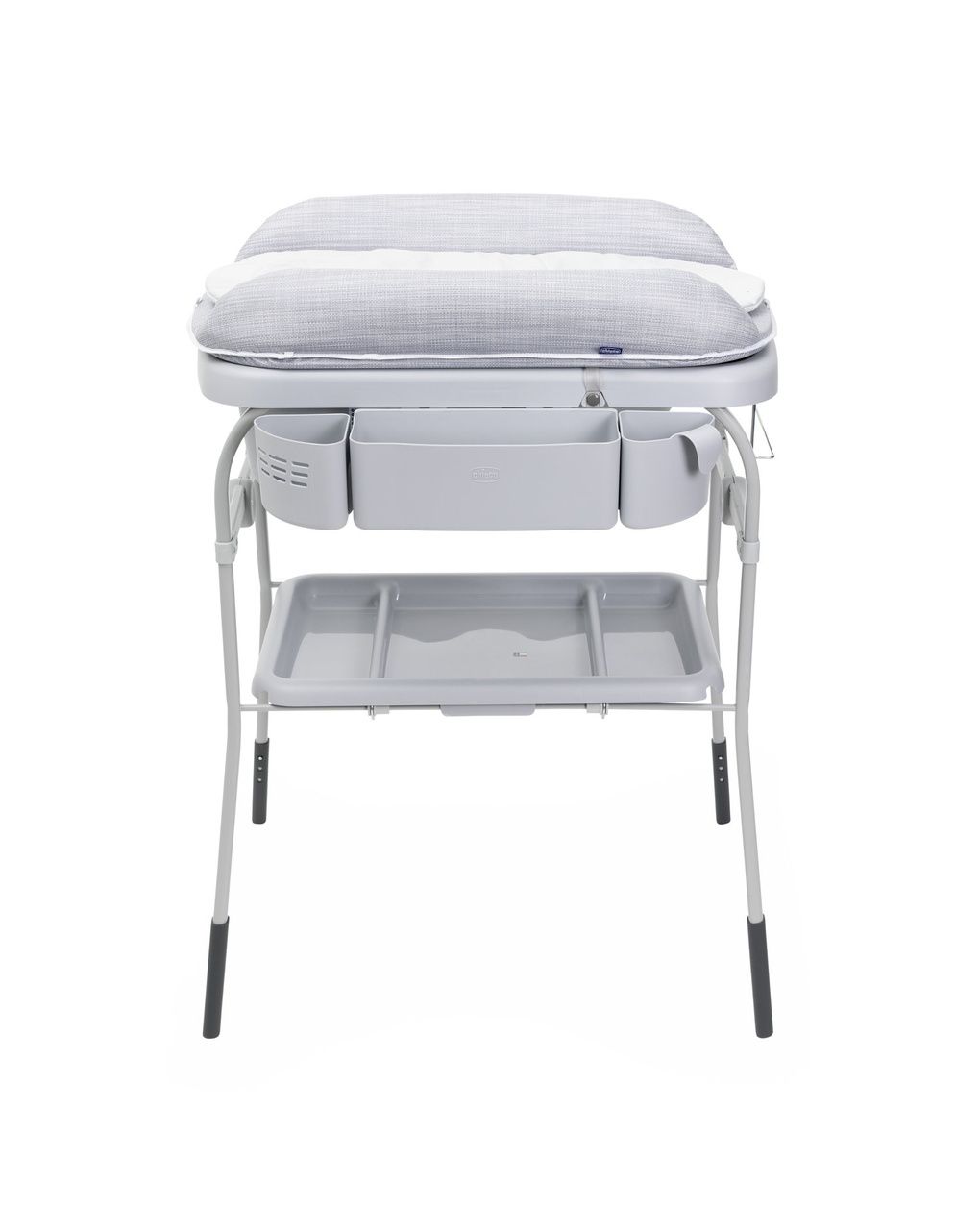 Fasciatoio per il bagnetto e cambio cuddle & bubble grey melange - chicco