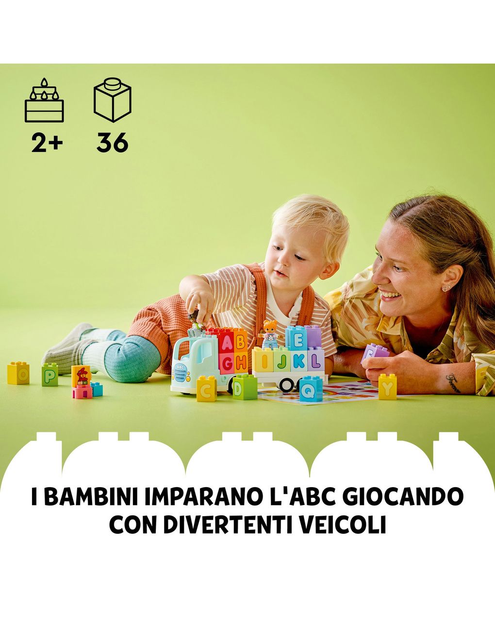 Il camioncino dell’alfabeto - 10421 - lego duplo
