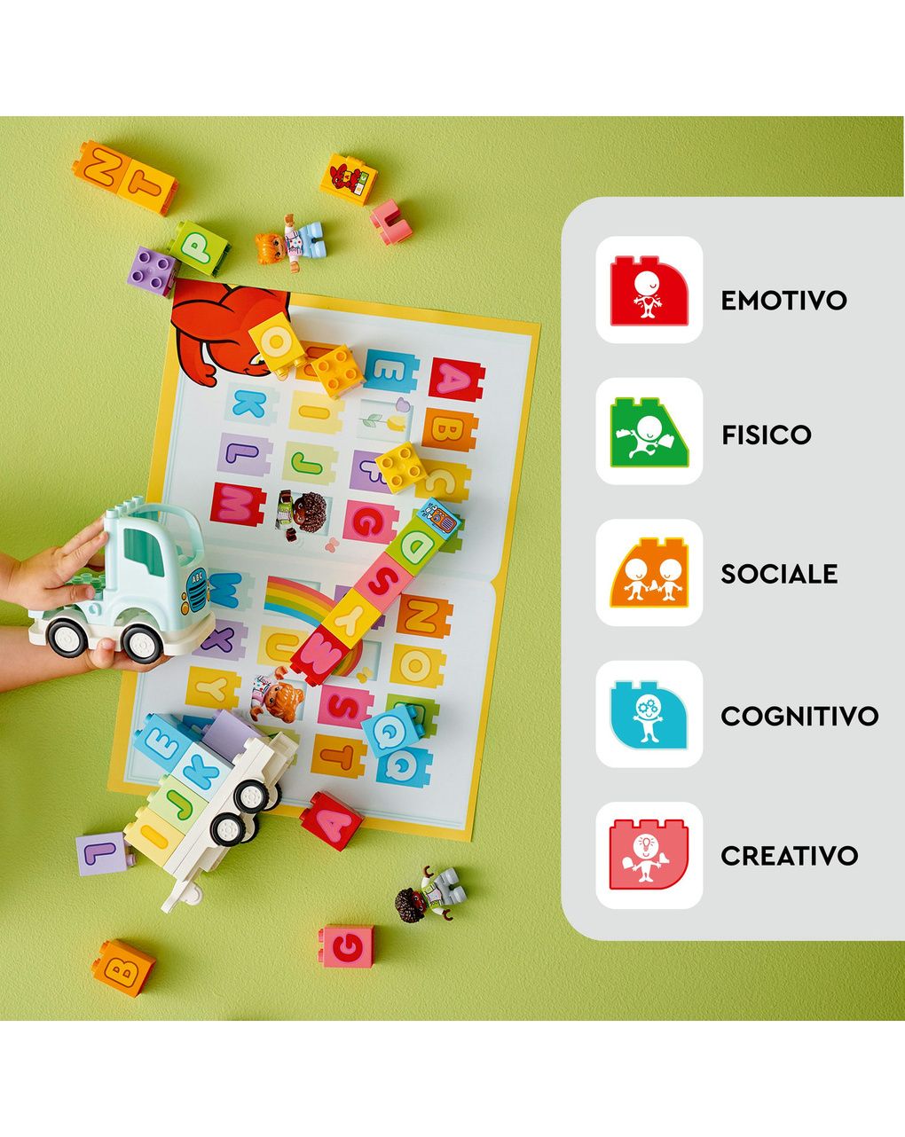 Il camioncino dell’alfabeto - 10421 - lego duplo