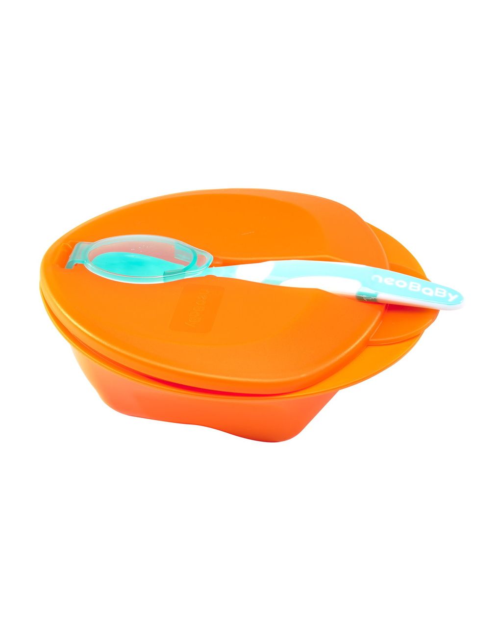 Set pappa con cucchiaio 6m+ - colori assortiti - neobaby