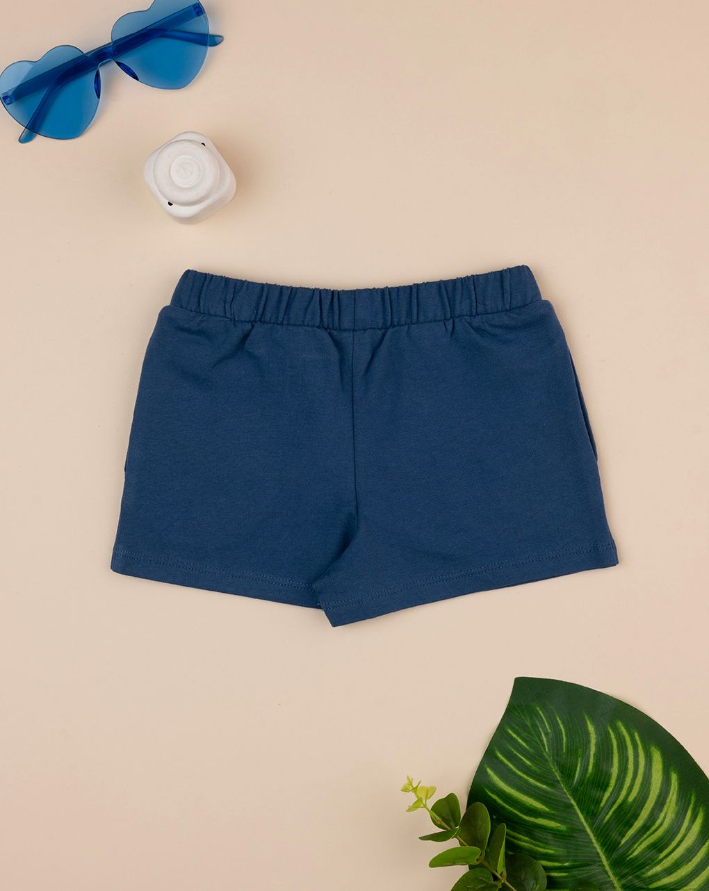 Shorts bimba blu