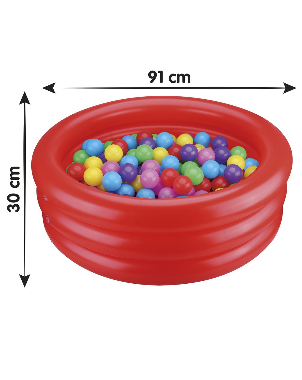 Piscina gonfiabile con palline - sun&sport