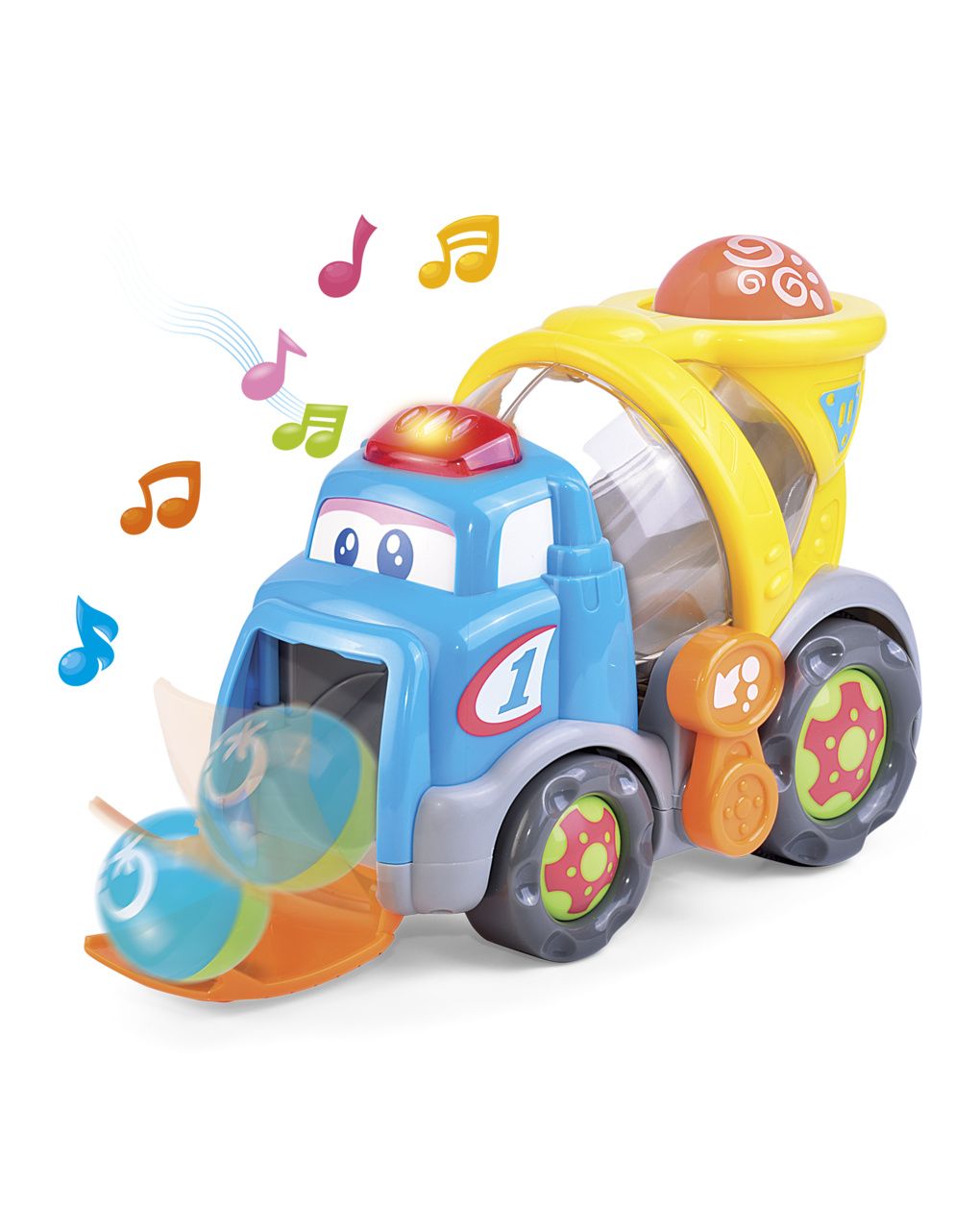 Betoniera lancia palline - 1+ - baby smile