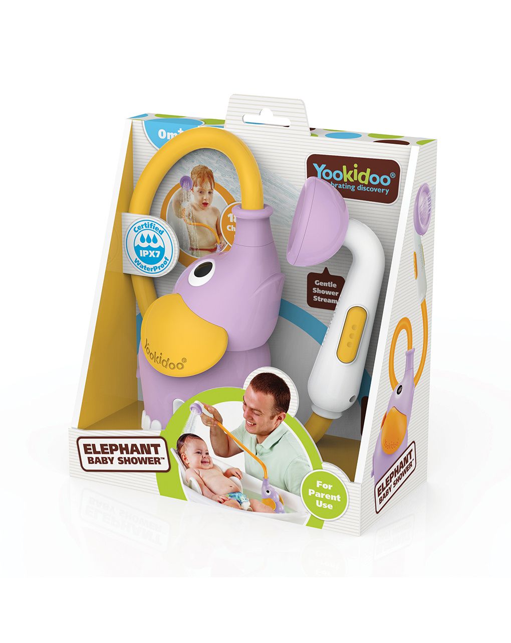 Doccino elefantino - viola - yookidoo