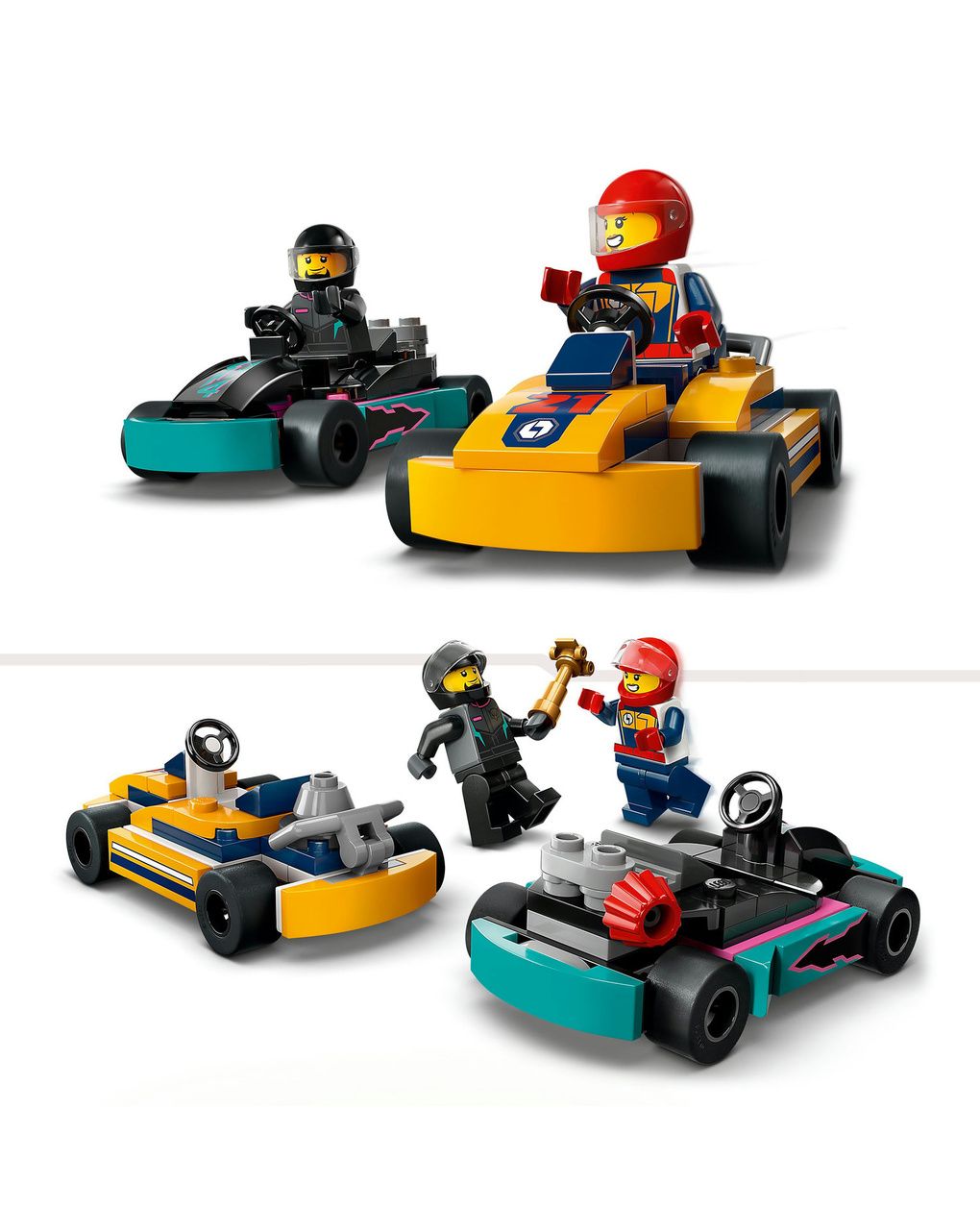 Go-kart e piloti - 60400 - lego city