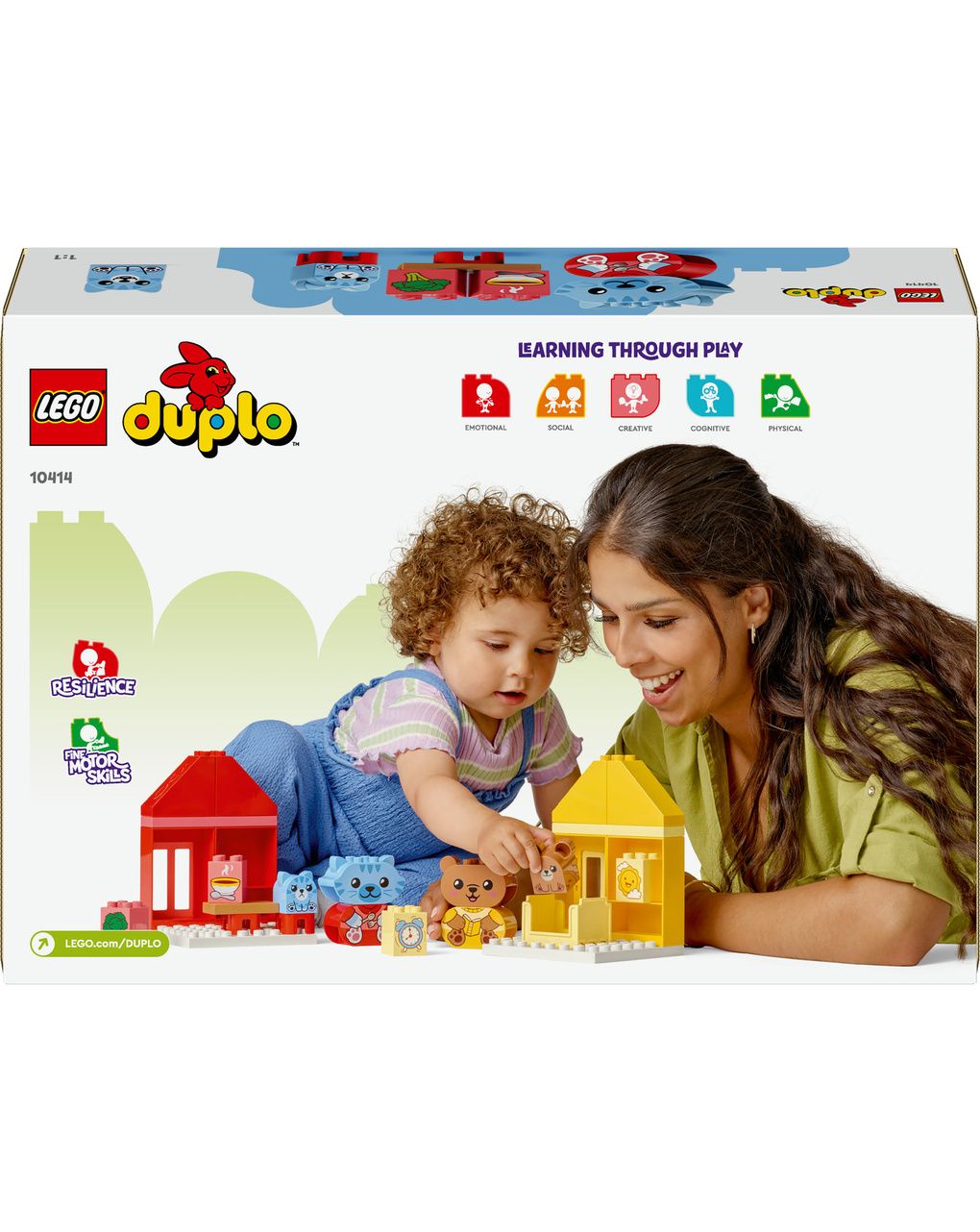 Attività quotidiane: mangiare e andare a letto - 10414 - lego duplo