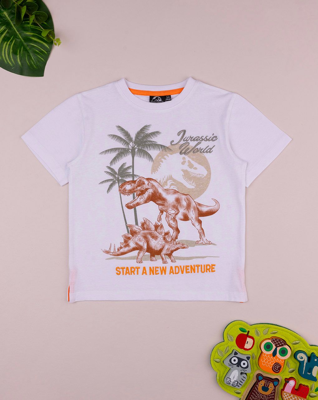 T-shirt mezza manica bambino "jurassic"