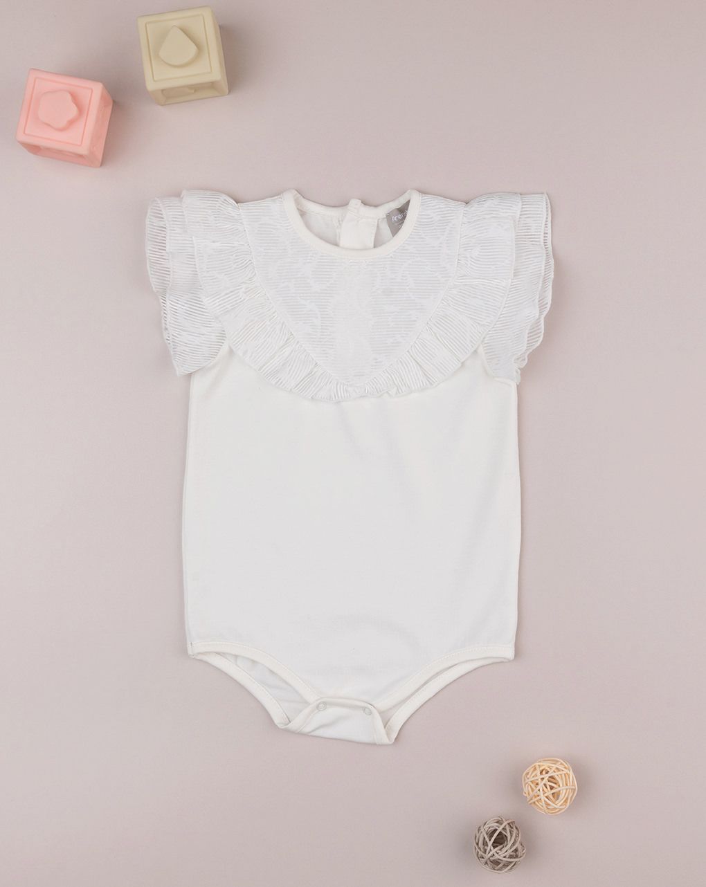 Set body/gonna bimba bianco