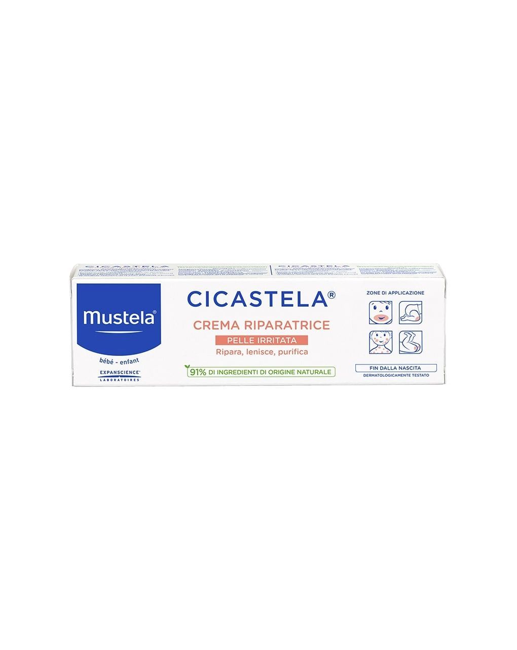 Cicastela crema riparatrice 40 ml - mustela