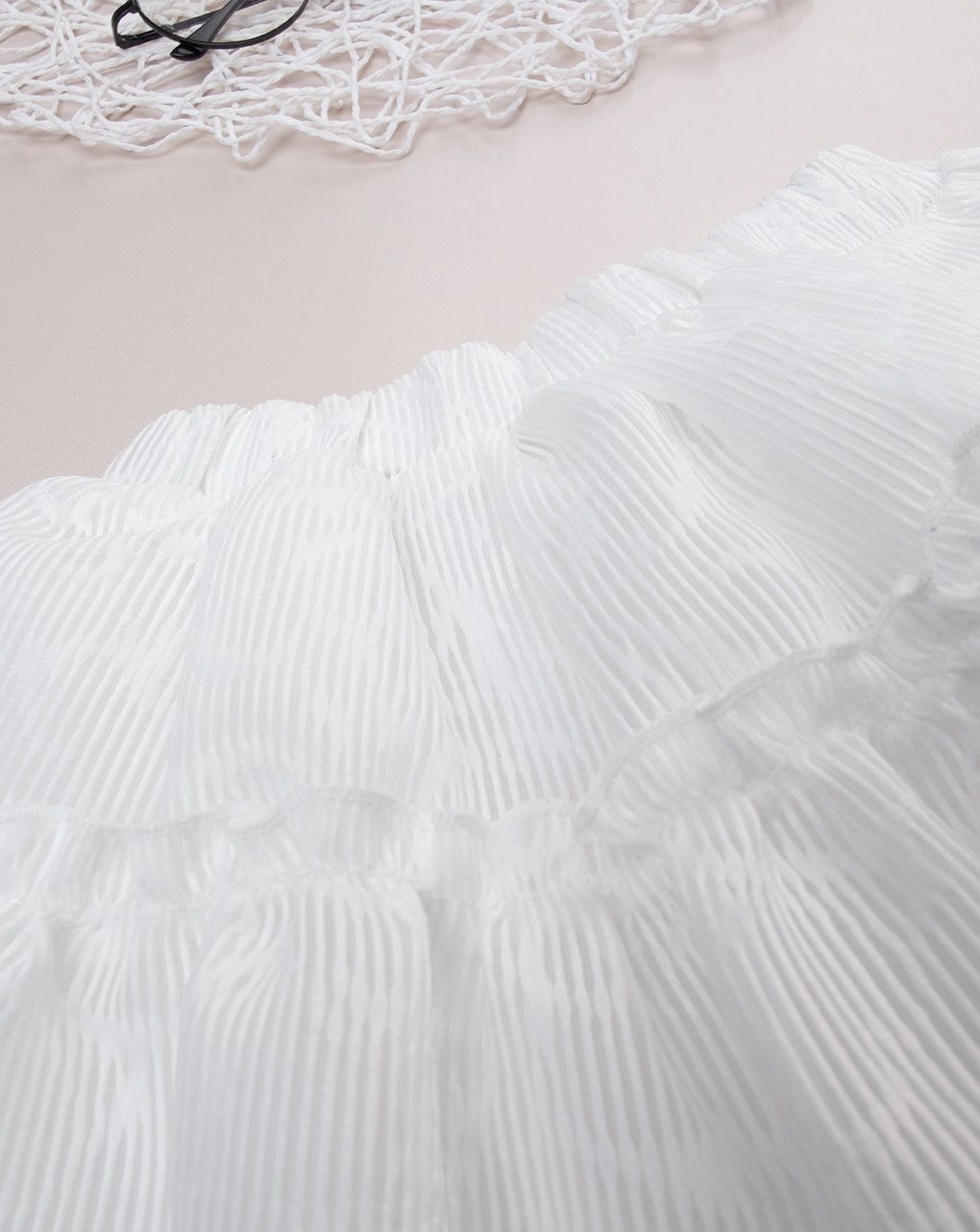 Set body/gonna bimba bianco