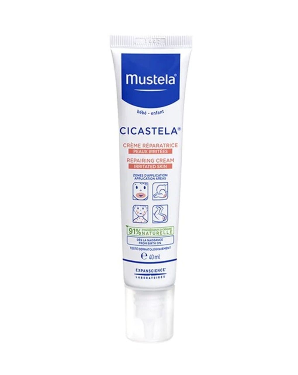 Cicastela crema riparatrice 40 ml - mustela