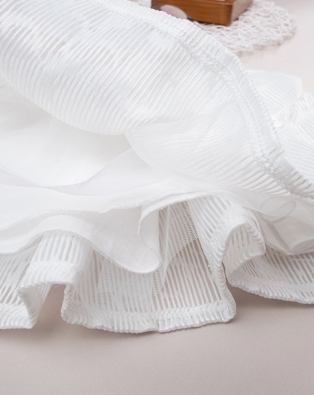 Set body/gonna bimba bianco